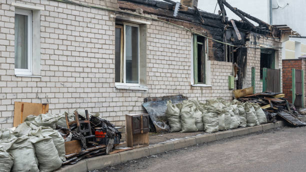Professional Soot Cleanup technician working in Colleyville, TX